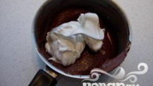 легкий шоколадный мусс