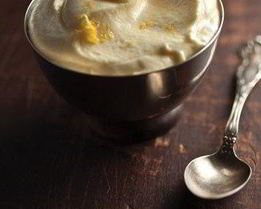 Лимонно-ванильный мусс