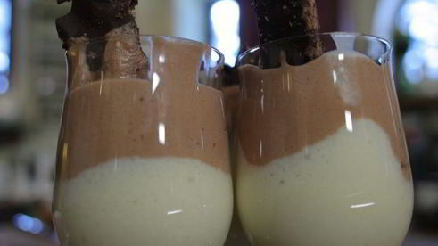 мусс два шоколада