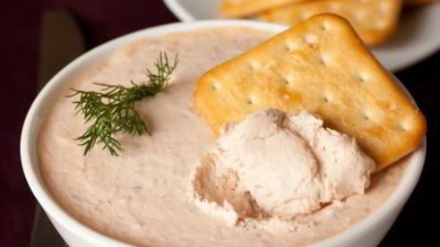 мусс из копченого лосося