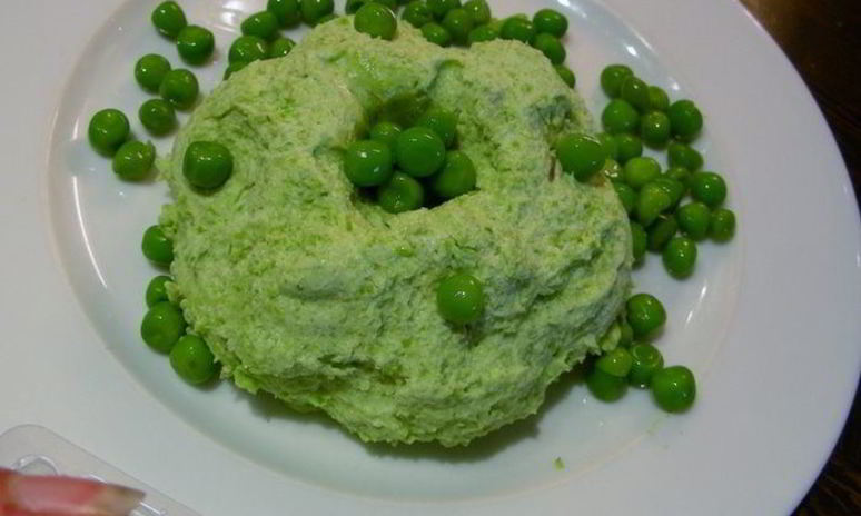 Рецепт мусса из зеленого горошка и спаржи