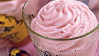 Мусс клюквенный из манной крупы