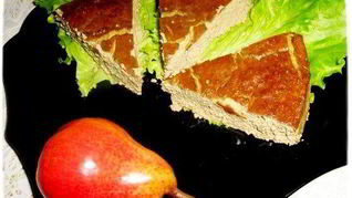 Печеночный мусс с грушами