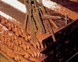 Пралине с шоколадно-карамельным муссом