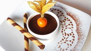 Шоколадно-кокосовый мусс