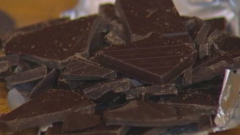 шоколадно-мятный крем-мусс