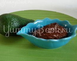 Шоколадный мусс из авокадо