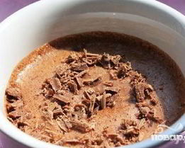 Шоколадный мусс с коньяком