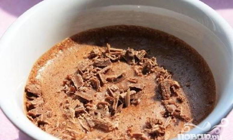 Рецепт шоколадного мусса с коньяком