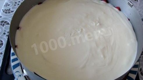 торт-мусс клубника с шампанским