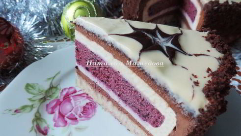 торт-мусс новогодняя фантазия