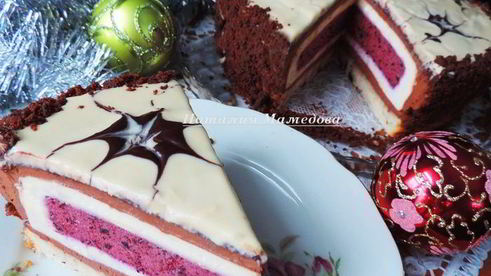 торт-мусс новогодняя фантазия