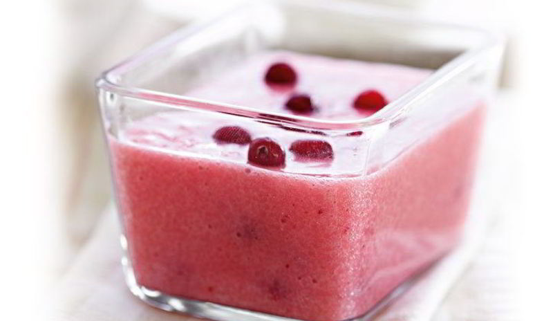 Рецепт традиционного финского мусса с брусникой