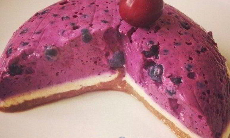 Рецепт трехслойного мусса из творога, овсянки и ягод