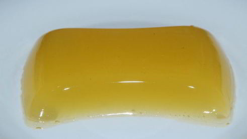 творожно-яблочный мусс с апельсиновым желе