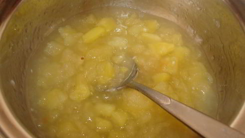 яблочный мусс