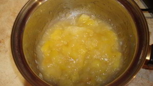 яблочный мусс