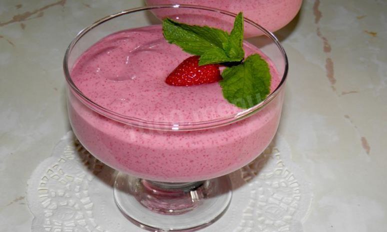 Рецепт ягодного мусса