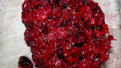 ягодный мусс