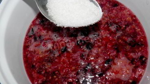 ягодный мусс