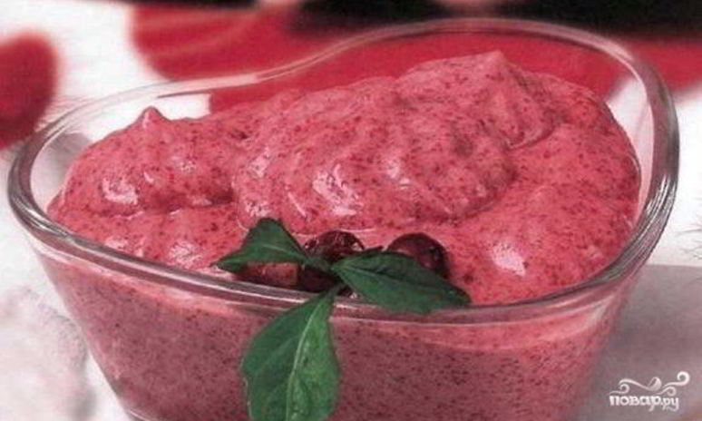 Рецепт земляничного мусса