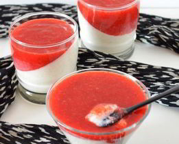 Овсяная панна-котта