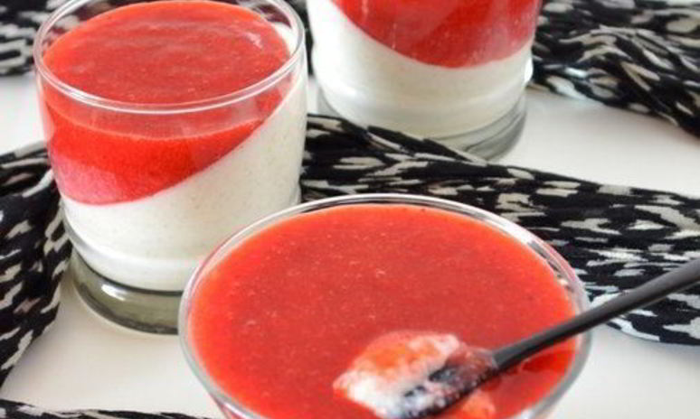 Рецепт овсяной панны-котты