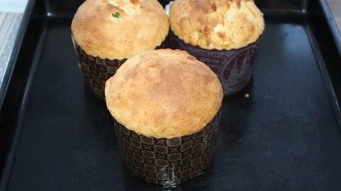 апельсиновый кулич с цукатами