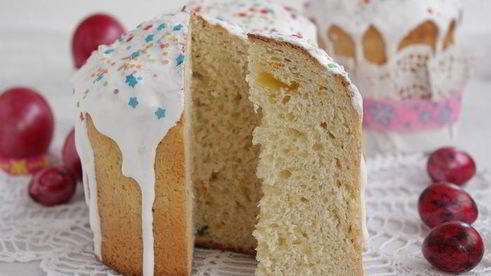 апельсиновый кулич с цукатами