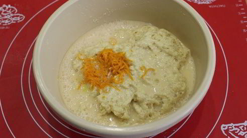 апельсиновый кулич с цукатами