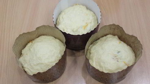 апельсиновый кулич с цукатами