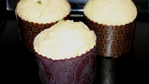 апельсиновый кулич с цукатами