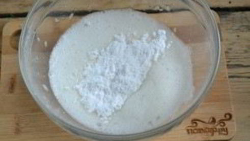 белая глазурь для кулича