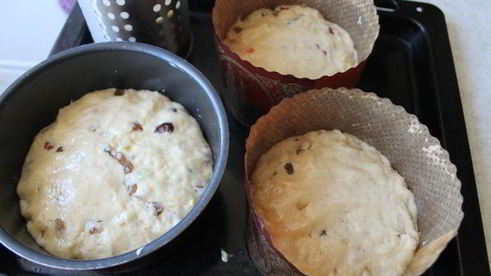 кулич из венского теста