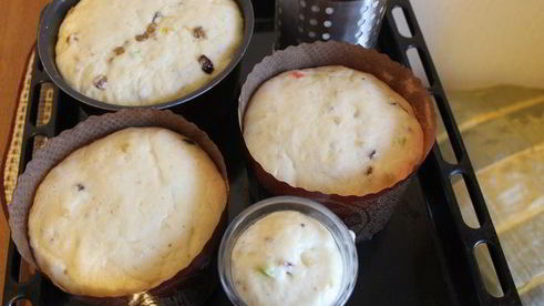 кулич из венского теста