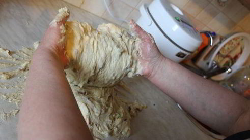 кулич из венского теста