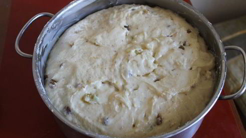 кулич из венского теста