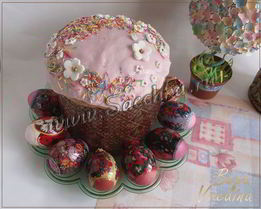 Кулич на сметане