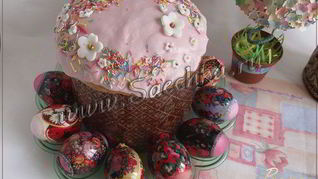 Кулич на сметане