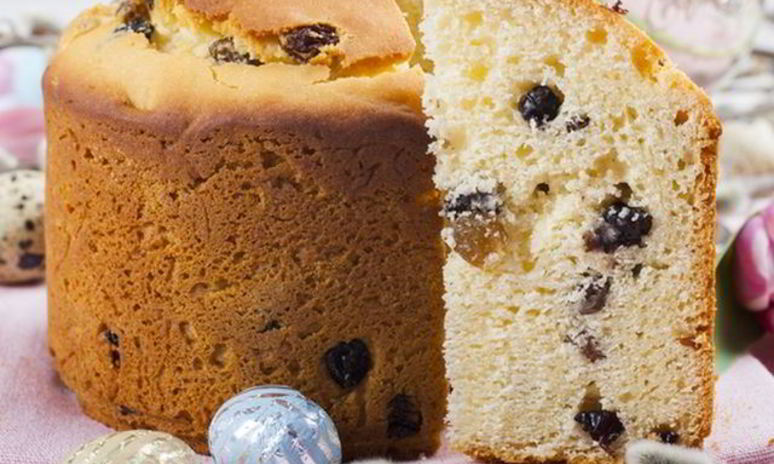 Рецепт кулича с изюмом