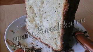 Кулич с маком в хлебопечке