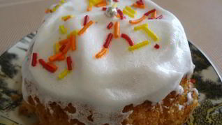 Кулич с цитрусовым соком