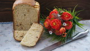 Кулич творожный в хлебопечке