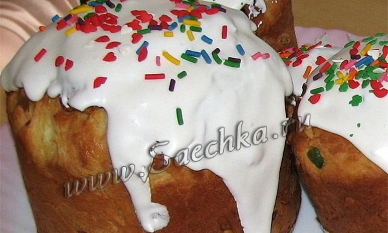 Рецепт кулича