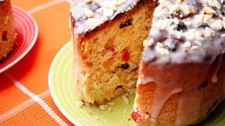 Миндальный кулич