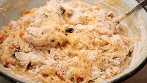 миндальный кулич