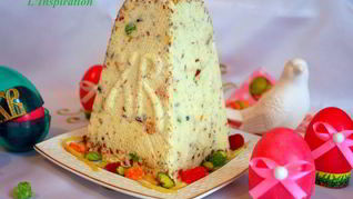 Нежнейшая ванильная Пасха с миндалем и цукатами