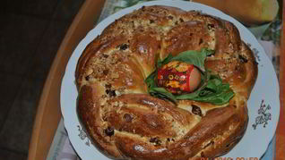 Норвежский пасхальный венок