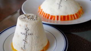 Пасха из сырковой массы