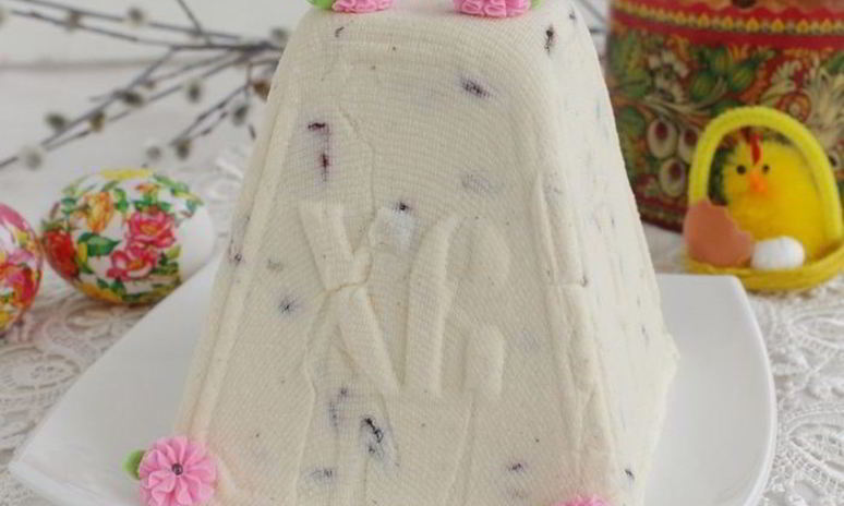 Рецепт пасхи на креме англез